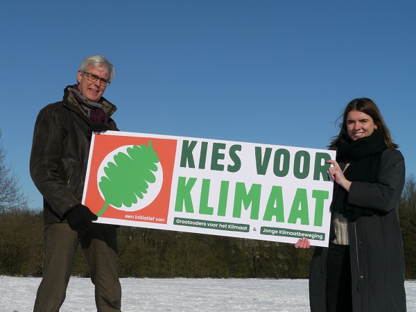 De Jonge Klimaatbeweging en Grootouders voor het Klimaat verenigen in campagne Kies voor Klimaat